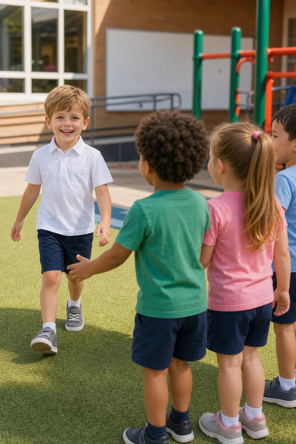 Cover of Playing Together at School Today